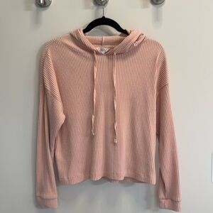 Pink Danskin hooded sweatshirt